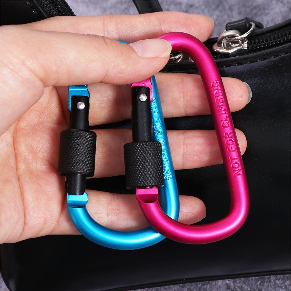 Carabiners Paracord Carabiner Water Cup Buckle Fishing Carbin Buckle Carabiner Clip Tourist Hooks