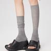 Ultra-Thin Knee High Socks Lolita Mid-tube Stocking Comfortable JK Calf Socks Women