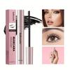 Long Lasting Curling Mascara - Waterproof And Smudge-proof For Thick Eyelashes, Black Water Resistant