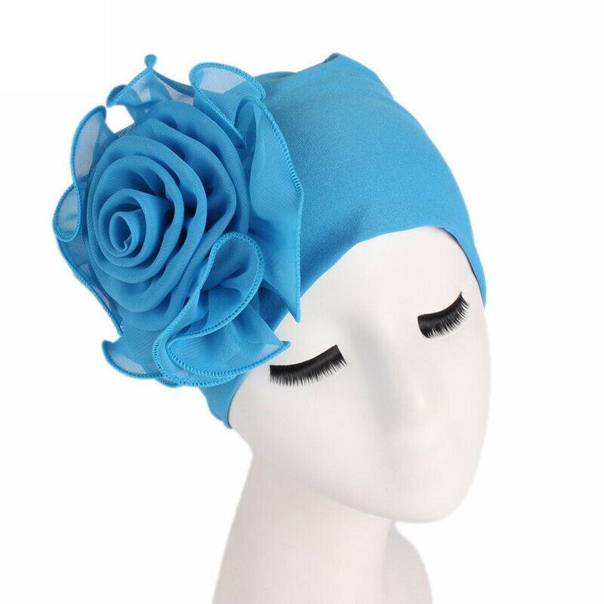 Womens Hair Loss Head Scarf Turban Cap Wrap Band Muslim Cancer Chemo Beanie Hats