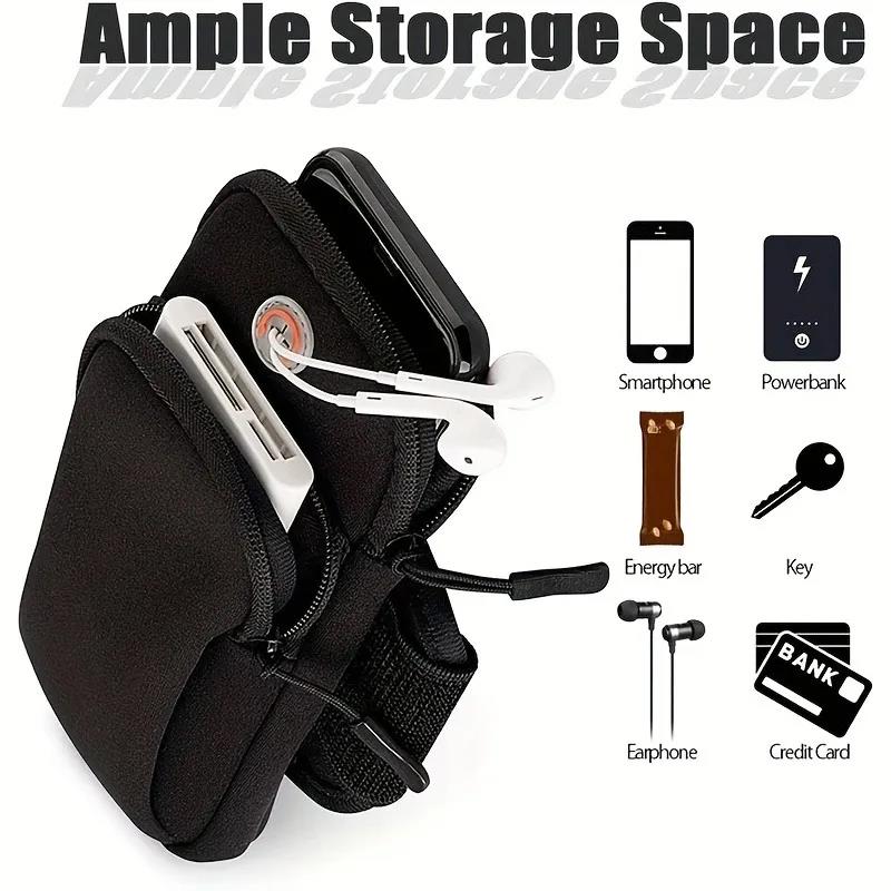 Universal Armband Sport Phone Case For Running Arm Phone Holder Sports Mobile Bag Hand for iPhone Samsung Huawei Under 6.5" 6
