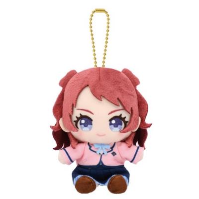 School Idolmaster Ханауми Саки Чиби Плюшевый Сидячий Талисман