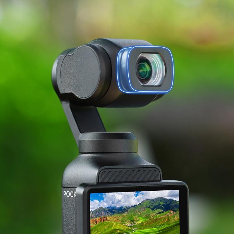 Подходит для широкоугольного объектива DJI OSMO POCKET 3, внешнего фильтра с увеличенным углом обзора, аксессуаров для объектива