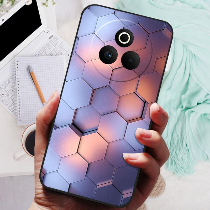 Для Realme P3 Pro 5G Чехол Силиконовая Задняя Крышка Чехол для Телефона для Realme P3 Ultra 5G Чехлы P 3 Pro Мягкий бампер coque Ударопрочный Fundas