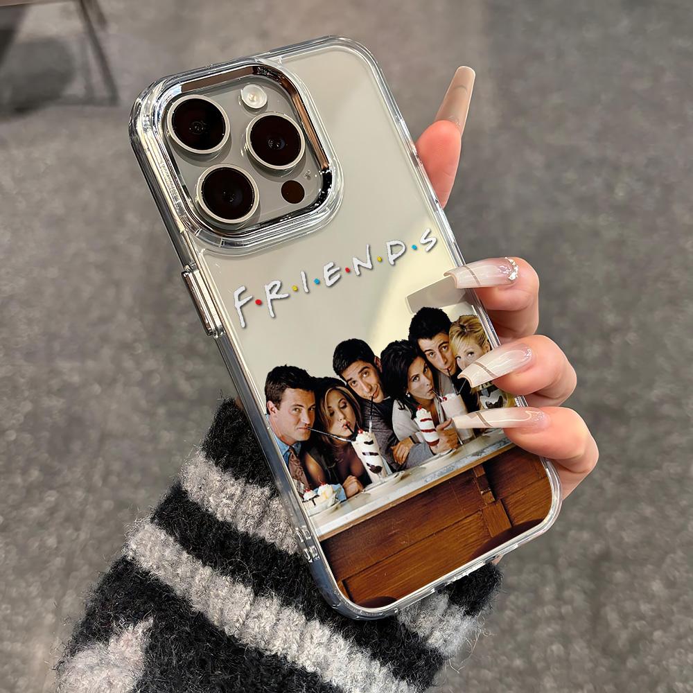 Friends TV Show Phone Case For iPhone 17 16e 16 15 14 13 12 11 mini Pro Max X XR XSMAX 8 7 Air Plus Transparent Soft Cover