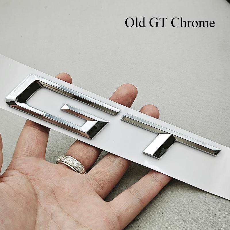 3D ABS Car Letter Rear Trunk Badge Auto GT Logo Emblem Decals For BMW GT 320i 330i 340i 528i 535i 630i 640i Exterior Accessories XN9