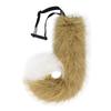 Halloween party simulation plush animal tail cosplay props can be concave shape fox tail decoration