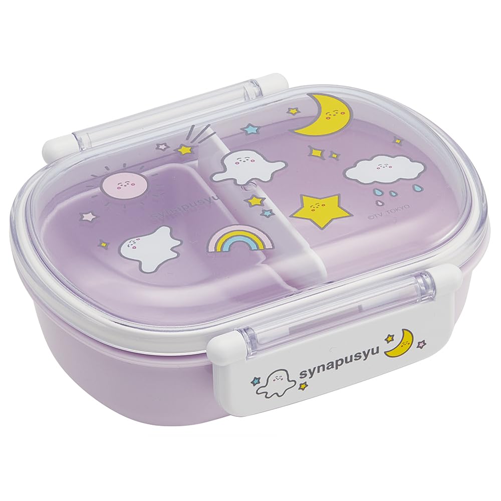 Skater Bento 360ml with a Fluffy Made in Single Dishwasher and Microwave Shina for Girls Children's Box, Capacity, Lid, Japan, Tier, Safe, Pushshu,