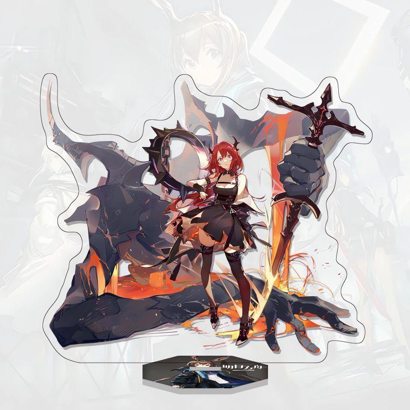 Arknights Acrylic Standing Sign Table Ornaments Amiya Angelina Hoshiguma Nightingale Siege Texas Lappland Figure Model