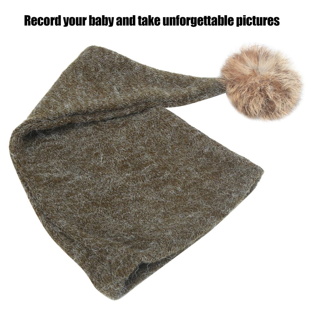 Knitting Wool Infant Hat Newborn Baby Photography Props Baby Boys Girls Photography Prop