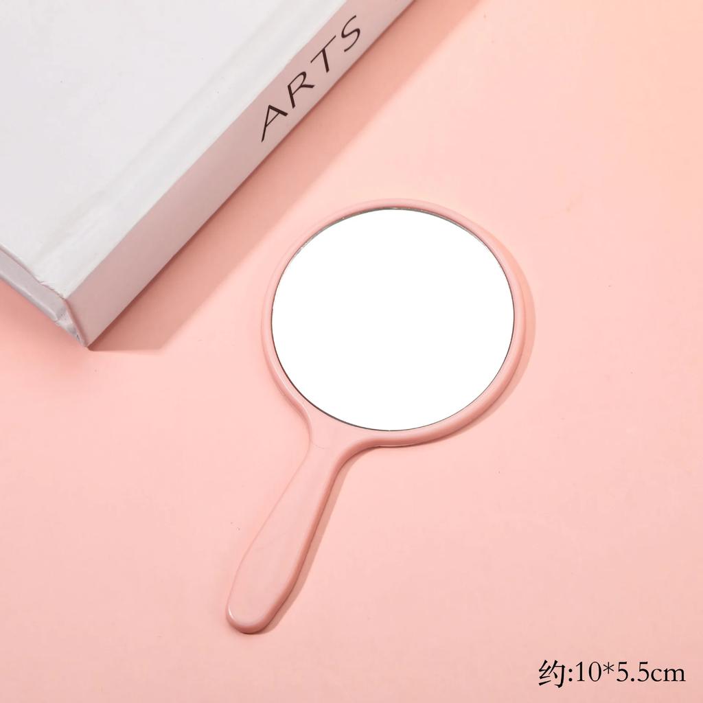Наращивание ресниц ручное зеркало индивидуальный логотип в форме сердца квадратный спа салон персонализированные компактные зеркала для макияжа с ручкой