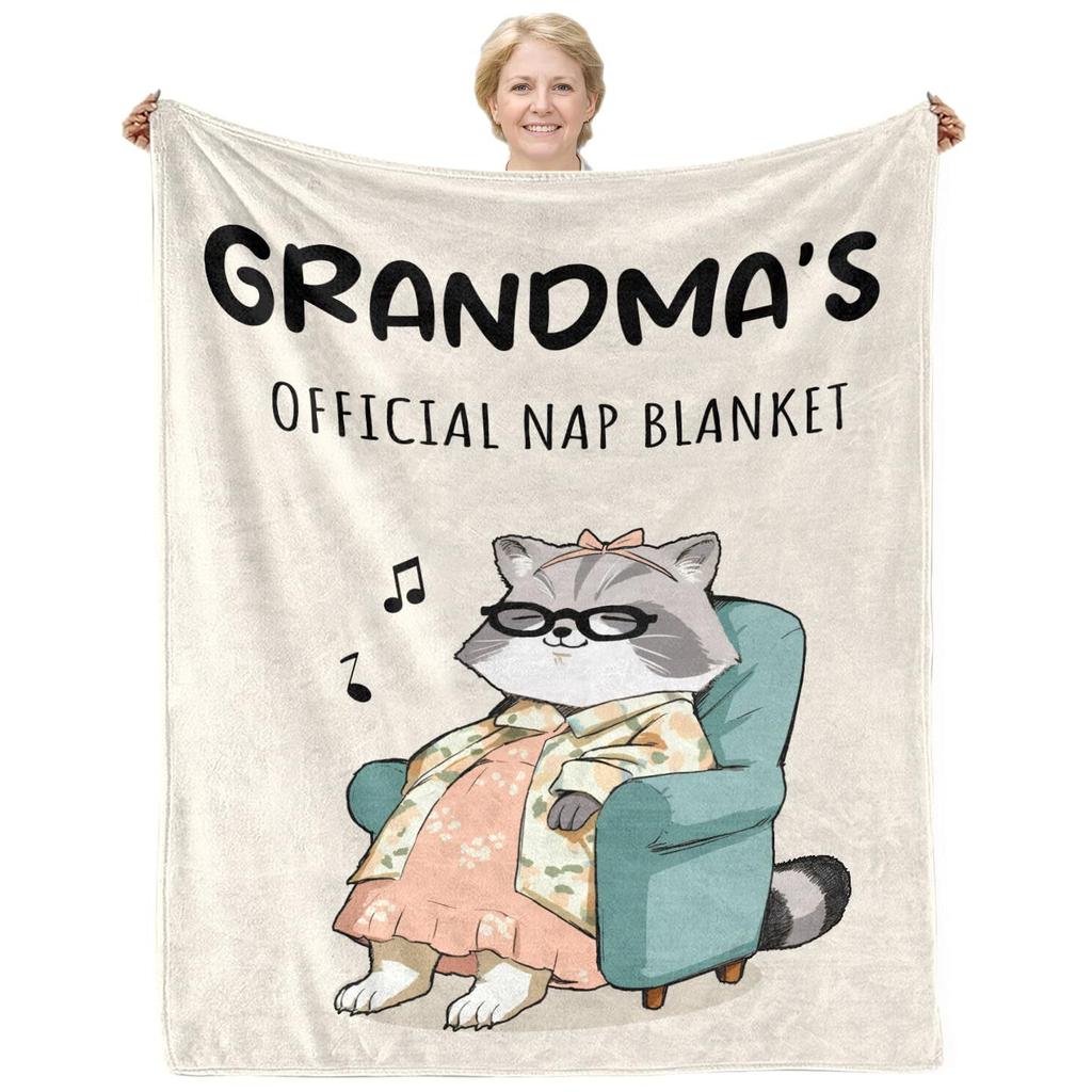 Fun Cat Printed Blanket Digital Printed Flannel Blanket Cartoon Printed Nap Blanket Air Conditioning Blanket
