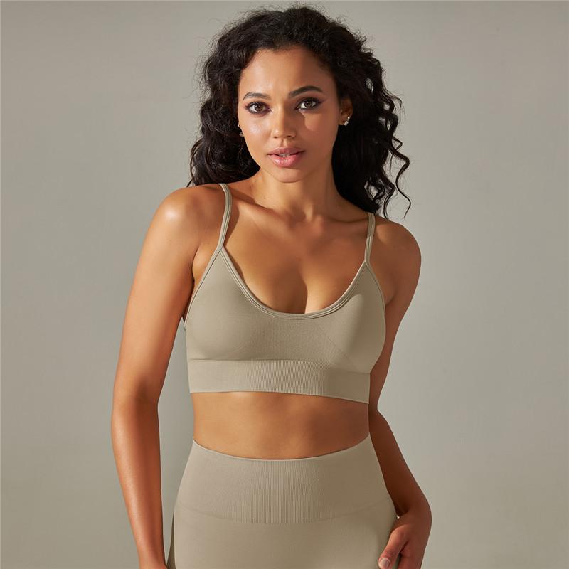 Nessaj Женский спортивный бюстгальтер для тренажерного зала и фитнеса, нижнее белье для йоги, спортивный топ с пуш-ап, жилет без рукавов для бега