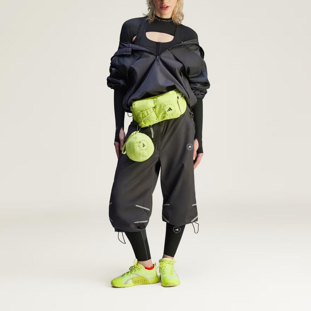 adidas Свободный крой, на молнии, однотонные вязаные спортивные брюки, женские, низ, черный JI5248