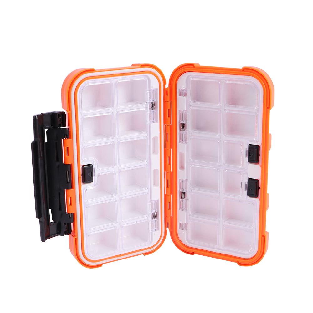Plastic Luya Waterproof Double Side Storage Lure Case Fishing Box Bait Container Fishhook Case
