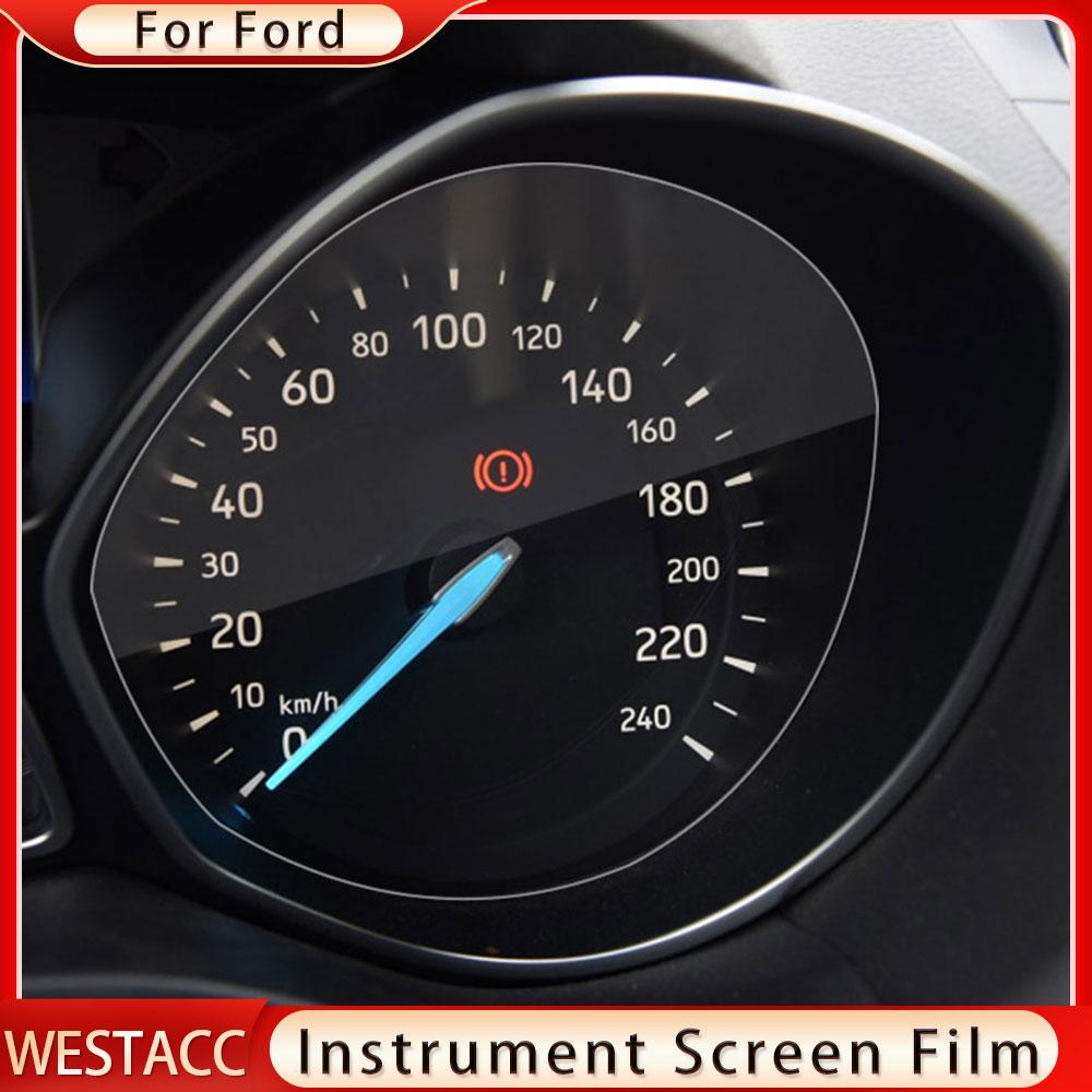 Интерьер автомобиля приборная панель монитора Защитная пленка для экрана наклейка для Ford Kuga Escape 2014-2018
