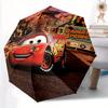 1pc Cars Lightning McQueen Character Umbrella - Auto Open Close Portable Folding Design, 8-Rib Iron Frame Outdoor Umbrella, Ideal Gift for F