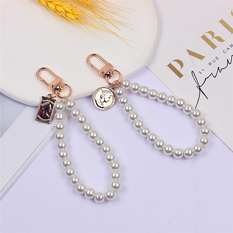 Сплав подвеска жемчуг телефон шнурок чехол для наушников брелок студенческая сумка украшение