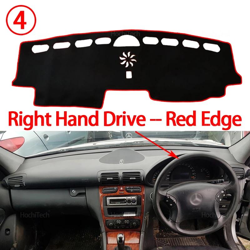 For Mercedes Benz C Class W203 Sedan 2001-2007 Anti-Slip Mat Dashboard Cover Pad Sunshade Dashmat Carpet Car Accessorie