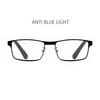 RBENN Stainless Steel Men Business Reading Glasses for Reader Mens Presbyopia Optical Eyeglasses +1.0 1.5 2.0 2.5 3.0 3.5 4.0