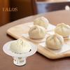 Baozi Maker Plastic Baozi Dumpling Mold Food-Grade Bun Making Tool Non-Stick Steamed Stuffed Bun Press DIY Pastry Pie Mold for Chinese Baozi
