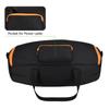 Heavy Duty Carrying Case For Boombox 4 Portable Sound Equipment Shockproof Design And Large Compartment Black