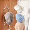6Pcs Organize Foldable Convenient Easy To Install Over Door Wall Mounted Baseball Hat Rack Scarf Rack