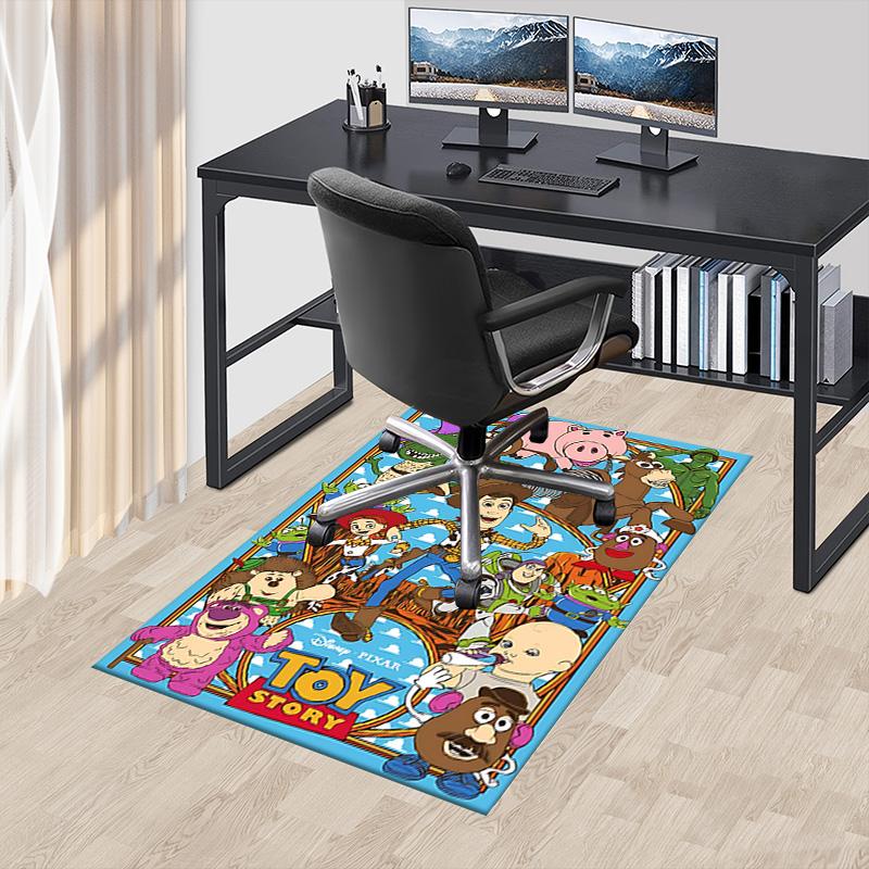 Toy Story Characters Adventure Carpet For Playroom Bedroom Living Room Sofa Home Decorkids Game Area Rug Nonslip Floor Mat