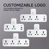 Type C AC Outlet Power Strip EU UK US Plug Extension Plug Adapter  Home Office