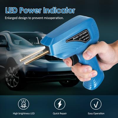 Портативный ручной сварочный аппарат для пластика, комплект для ремонта трещин на панели, терморезка, горячий степлер