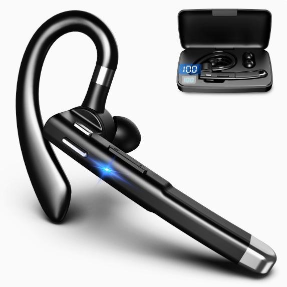 Умные беспроводные Bluetooth-наушники с шумоподавлением для деловых звонков (Один наушник с ИИ-переводом)