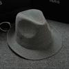[Cotton And Linen Fabrics] [By Size] Men'S And Women'S Panama Jazz Hats, Sun Hats, Top Hats, Sun Hats