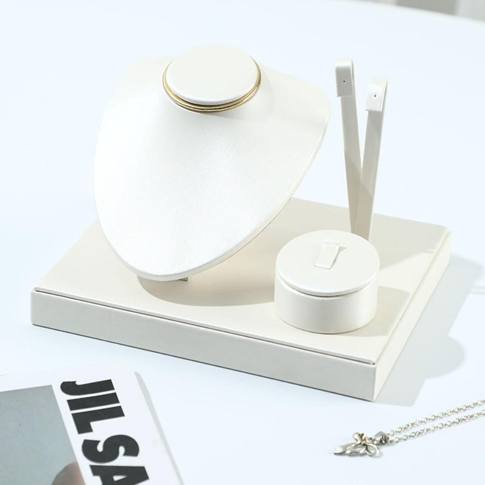 Multi-purpose Combination Set Jewelry Rack Fashion Jewelry Tray with Partitioned Table Display