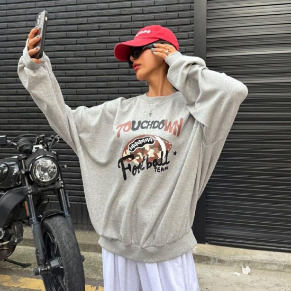 New ArrivalS Open Run Women S overSized Puff Long Sleeve SweatShirt