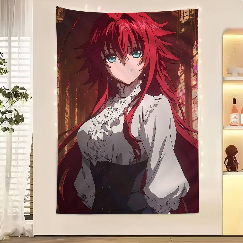 Аниме High School DxD DIY Липкий Цветной Гобелен Настенный Бохо Настенные Гобелены Мандала Настенное Искусство Декор