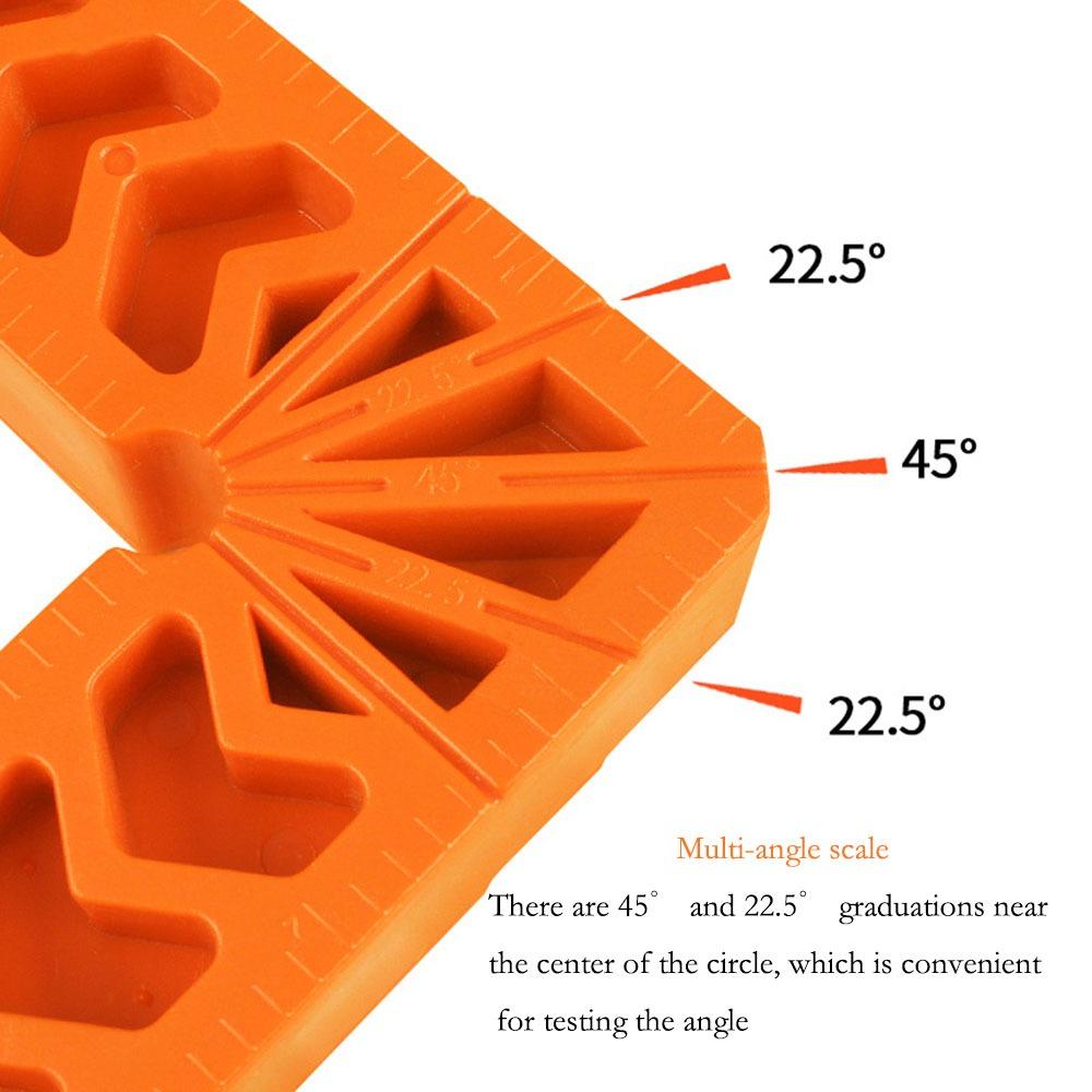 Measuring Tool Locking Clip Marking Ruler Right Angle Ruler Locator Positioning Panel Fixing Clip
