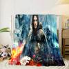 Game Of dragon Fantasy Blanket Flannel Blanket for bed, sofa, Camping, Hiking, Picnic Essentials, gift for family Fan gifts