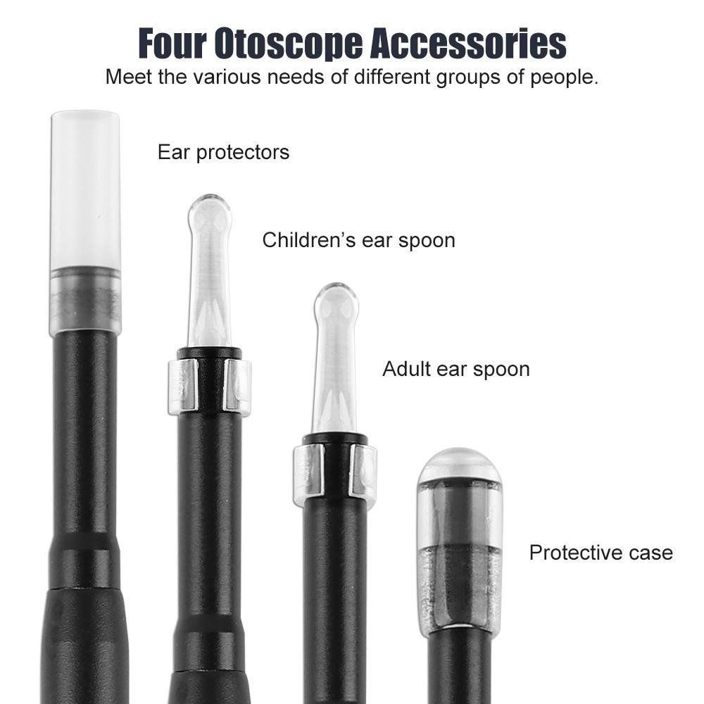 3 в 1 5,5 мм эндоскоп для чистки ушей USB визуальный наушник HD камера ложка отоскоп