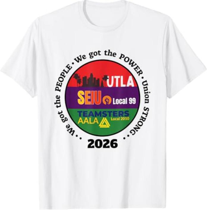 Движение за права трудящихся UTLA SEIU AALA У нас есть люди Футболка