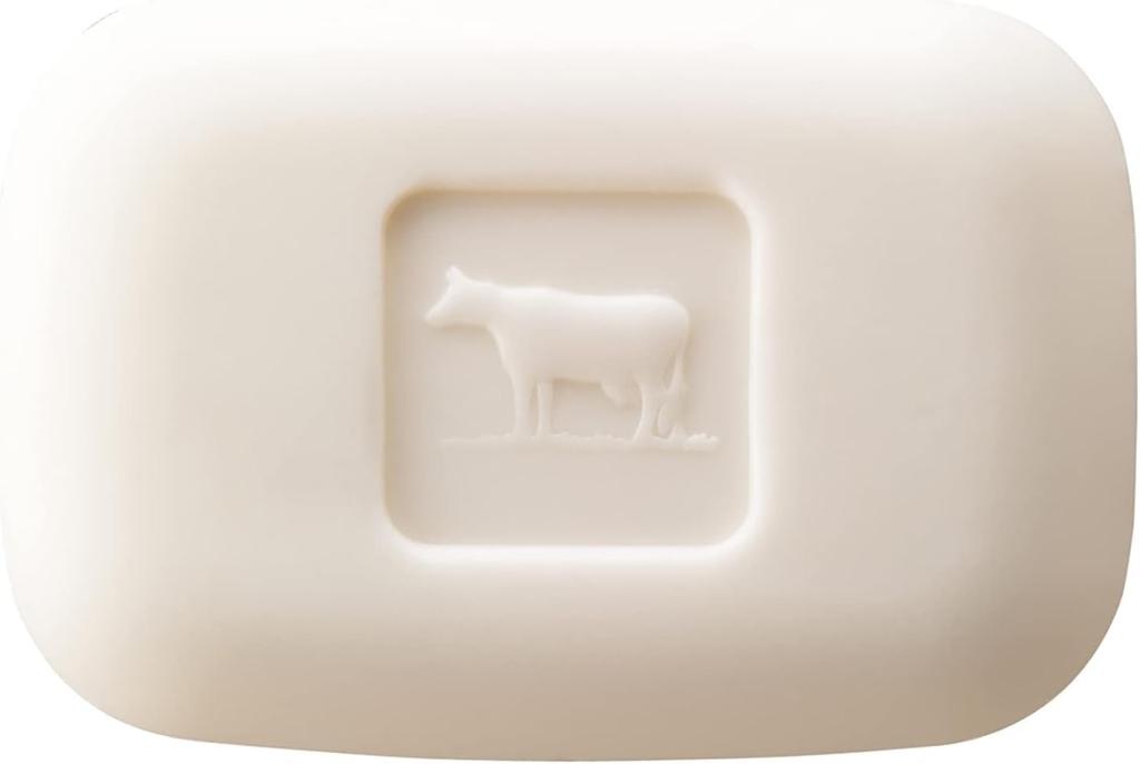 Бренд Cow Cow Milk Blue 85 г x 6 Твердый набор из 3 штук Kunutonn Оригинальный логотип Бонусный товар Мыло, Коробка, бруски, Мыло без добавок, +