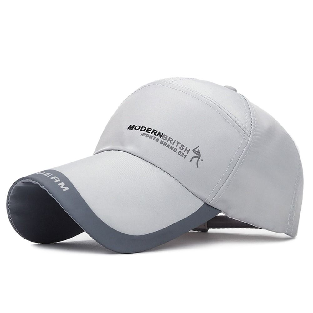 Быстросохнущая бейсболка, регулируемая солнцезащитная кепка, дышащая спортивная кепка для мужчин