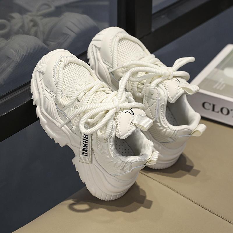 Детская мода летние дышащие повседневные туфли для детей бег спортивные студенческие девушки трендовые удобные кроссовки для спортзала