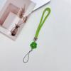 Wrist Anti-Lost Hanging Cord Pu Leather Rope Flower Mobile Phone Strap Cell Phone Lanyard Mobile Phone Lanyard Keychain