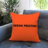 Stylish HHeron Prestoning Cushion Cover Comfortable Reversible Pillow Cover Ideal for Car Sofa Bedroom  Beyond