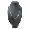 Used  Necklace MONET metal 15.8g gold Chain