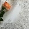 Европейский кружевной стол Флаг полые прямоугольные плоские угловые скатерти водорастворимая кружевная жаккардовая ткань полоса стол
