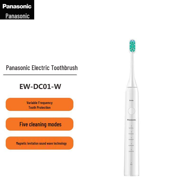 Panasonic EW-DC01 Звуковая электрическая зубная щетка вилка CN (адаптер в комплекте)