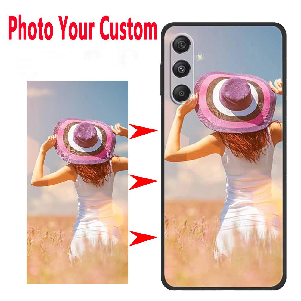 Customized DIY Soft Silicone Personalized Phone Case For Samsung M34 5G Case M54 M14 A54 A34 A24 F54 A14 A53 A33 A23 Galaxy A13