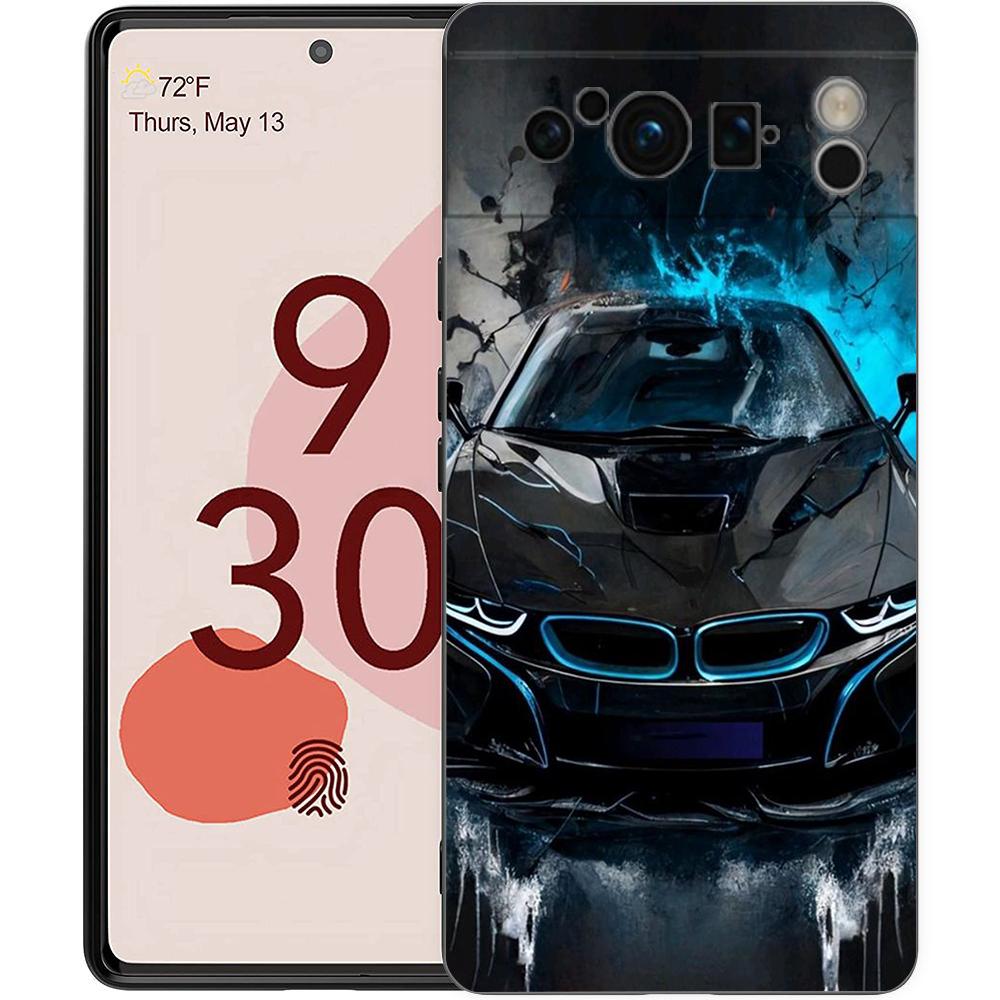 Крутой чехол для телефона в виде спортивной машины для Google Pixel 8 7 6 7A 6A Pro 5G, противоударный, силиконовый, мягкий, 8 Pro 5G, чехол Capas Coque Fundas