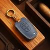 Чехол для ключа автомобиля подходит для корейского автомобиля Ssangyong, специальная сумка для ключа, защитный чехол, пряжка, кожа